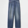 Ultramjuka, baggy jeans för barn