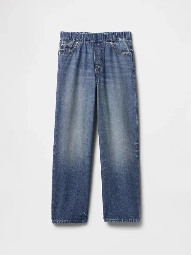 Ultramjuka, baggy jeans för barn