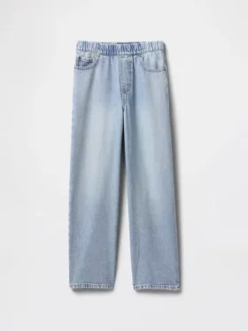 Ultramjuka, baggy jeans för barn