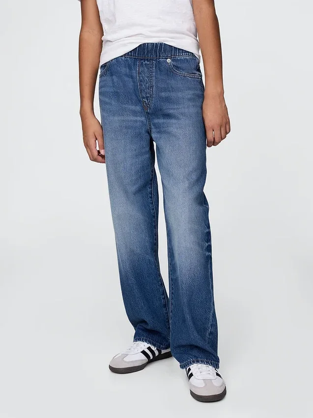 Ultramjuka, baggy jeans för barn