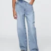 Ultramjuka, baggy jeans för barn
