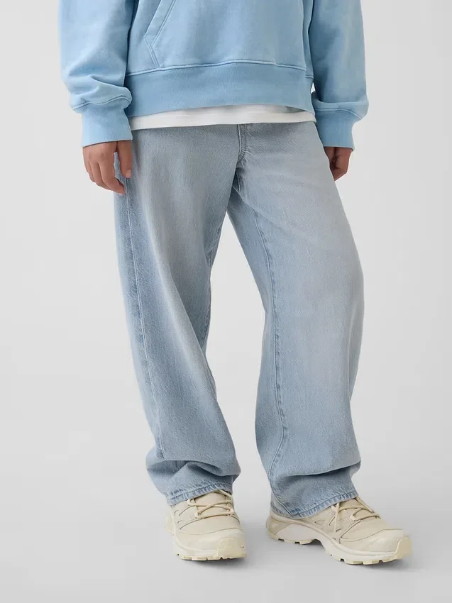 Ultramjuka baggy-Jeans för barn