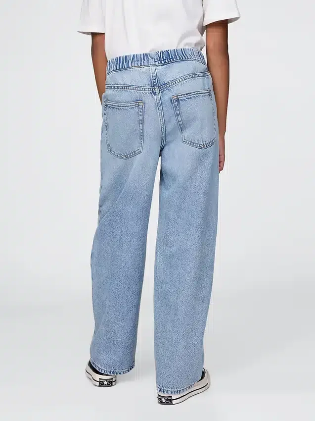 Ultramjuka, baggy jeans för barn