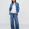 Ultramjuka, baggy jeans för mammakläder