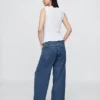 Ultramjuka, baggy jeans för mammakläder