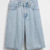 Ultramjuka baggy-shorts i denim för barn