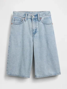 Ultramjuka baggy-shorts i denim för barn