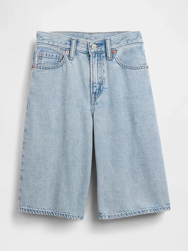 Ultramjuka baggy-shorts i denim för barn