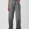 Ultramjuka Barrel-Jeans med hög midja