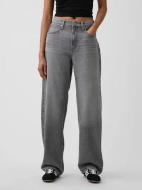 Ultramjuka Barrel-Jeans med hög midja