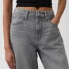 Ultramjuka Barrel-Jeans med hög midja