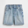 Ultramjuka denimshorts med dragkedja för Baby & Småbarn