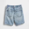 Ultramjuka denimshorts med dragkedja för Baby & Småbarn