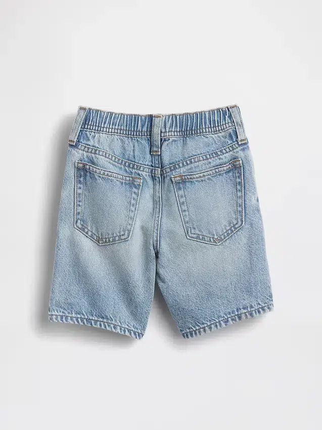 Ultramjuka denimshorts med dragkedja för Baby & Småbarn