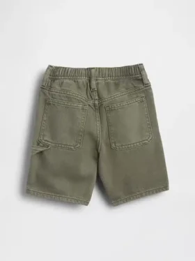 Ultramjuka denimshorts med dragkedja för Baby & Småbarn