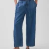 Ultramjuka Easy Barrel-Jeans med medelhög midja
