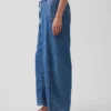 Ultramjuka Easy Barrel-Jeans med medelhög midja