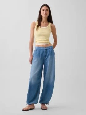 Ultramjuka Horseshoe-Jeans med medelhög midja
