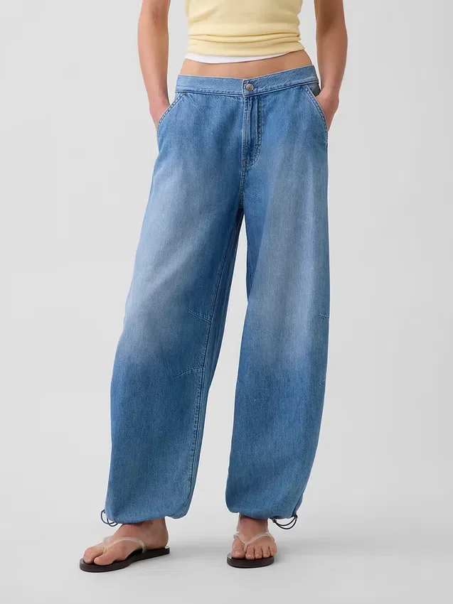 Ultramjuka Horseshoe-Jeans med medelhög midja