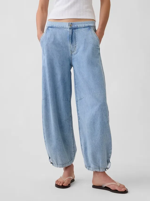 Ultramjuka Horseshoe-Jeans med medelhög midja