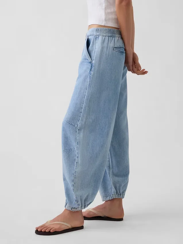 Ultramjuka Horseshoe-Jeans med medelhög midja