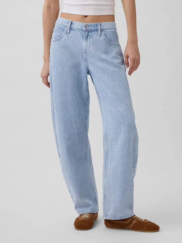Ultramjuka jeans med låg midja