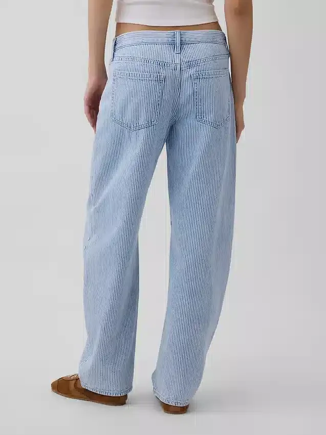Ultramjuka jeans med låg midja