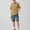 Ultramjuka, lösa och bekväma jeansshorts för barn i 90-talsstil
