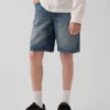 Ultramjuka, lösa och bekväma jeansshorts för barn i 90-talsstil