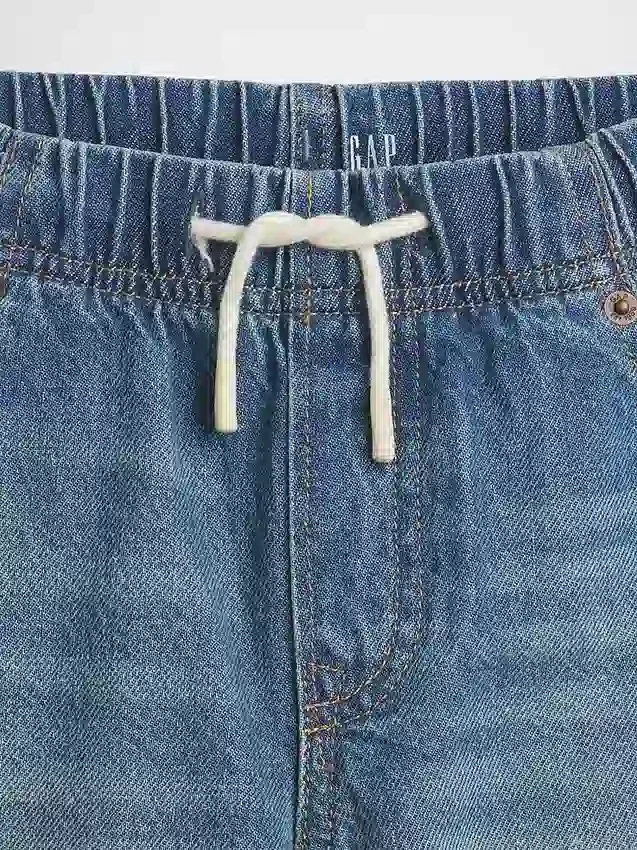 Ultramjuka, lösa och bekväma jeansshorts för barn i 90-talsstil