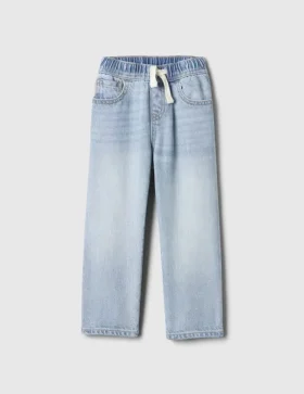 Ultramjuka, vidbyxade jeans med dragkedja för Baby & Småbarn