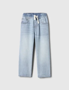 Ultramjuka, vidbyxade jeans med dragkedja för Baby & Småbarn