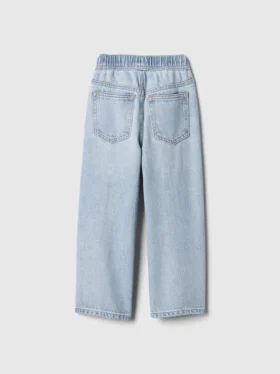 Ultramjuka, vidbyxade jeans med dragkedja för Baby & Småbarn