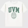 UVM College Crest-T-shirt med tryck