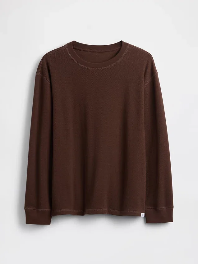 Vaffel-T-shirt för barn