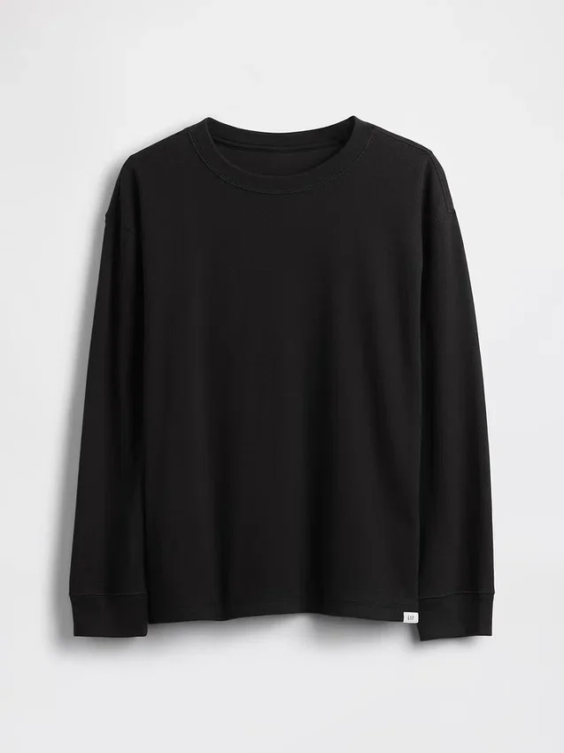 Vaffel-T-shirt för barn