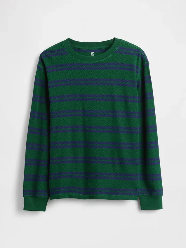 Vaffel-T-shirt för barn