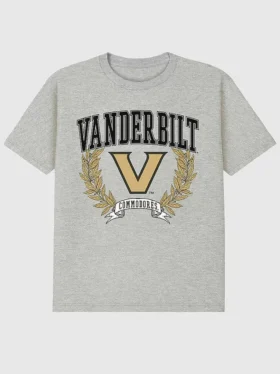 Vanderbilt University Laurels mörk grafisk T-shirt
