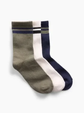 Varsity-strumpor för barn (3-pack)
