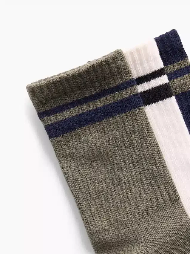 Varsity-strumpor för barn (3-pack)