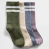 Varsity-strumpor för barn (4-pack)