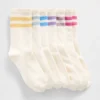 Varsity-strumpor för barn (7-pack)