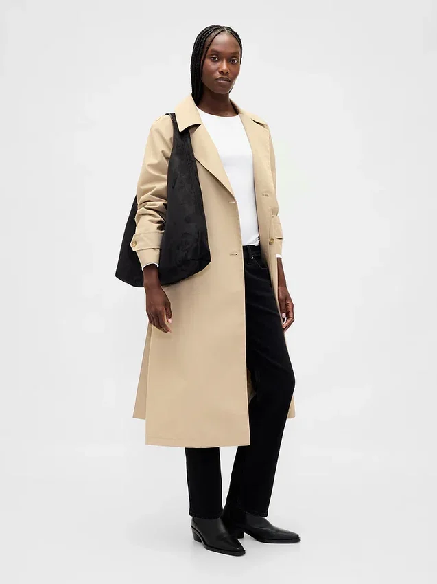Vegansk slouchy-tote i mocka