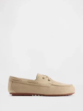 Veganska loafers i mocka för barn