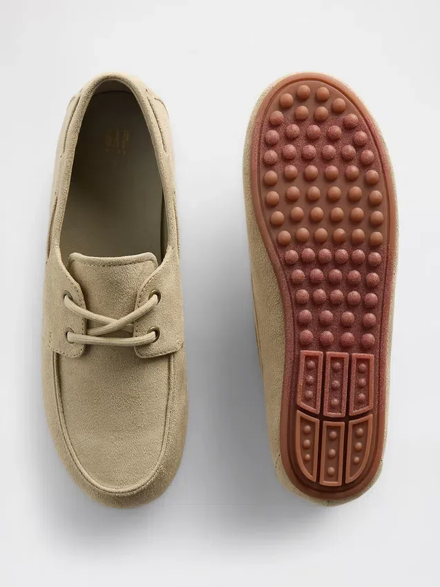 Veganska loafers i mocka för barn