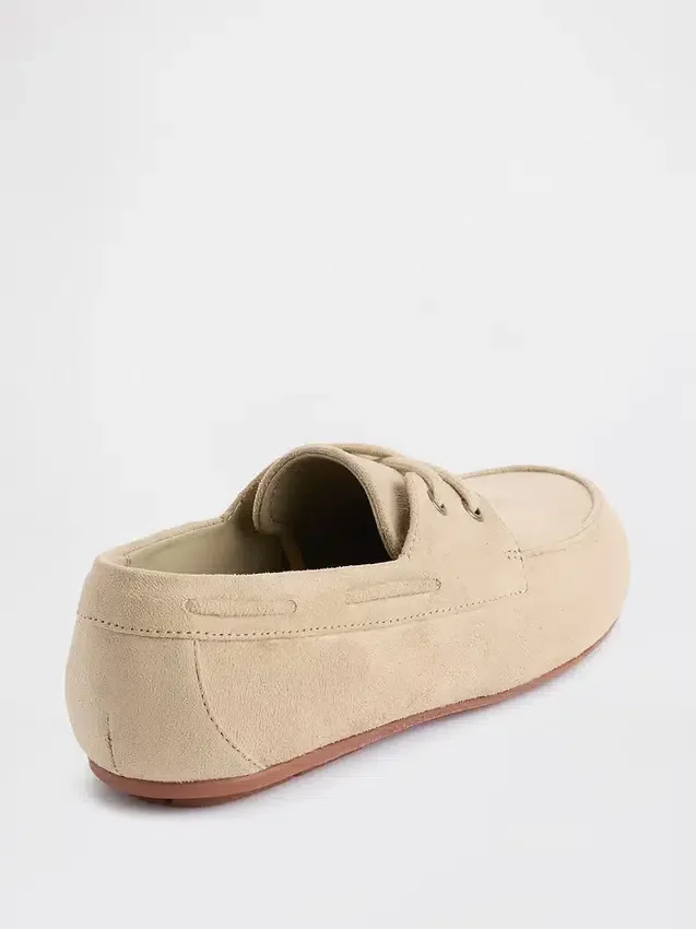 Veganska loafers i mocka för barn