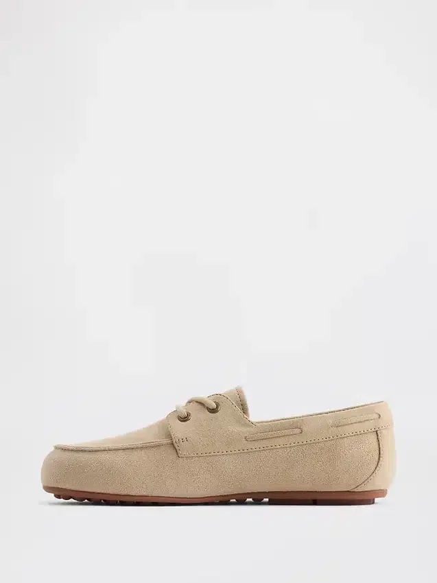 Veganska loafers i mocka för barn