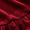 Velour-peplumtop för barn