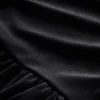 Velour-peplumtop för barn