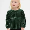 Velourtröja med rosett för Baby & Småbarn